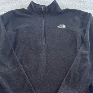 The North Face Men's Dark Gray Zip-Up Sweater